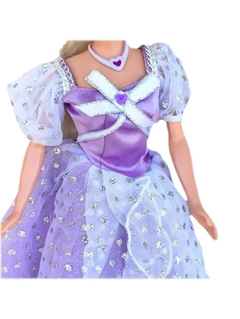 1997 Your Very First Royal Princess Barbie #18404 Purple Gown Crown Mattel